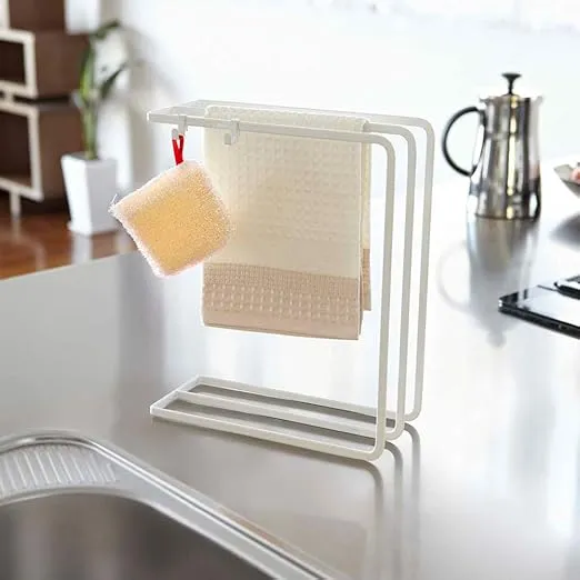 Yamazaki Home Tower Dishcloth Hanger - Steel