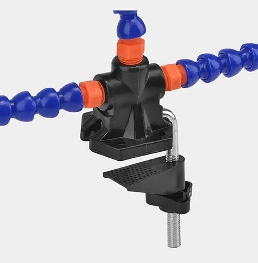 Solder Helping Hands Clamp Station Soldering Third Hand Tool 3pcs Flexible Arms Swivel Holder