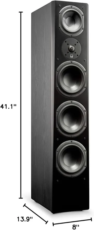 SVS Prime Pinnacle Floorstanding Speakers - Pair (Black Ash)