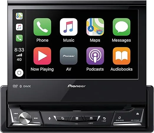 Pioneer AVH-3500NEX 1-Din 7-Inch Flip Out AV Receiver with Carplay and Android Auto (Renewed)