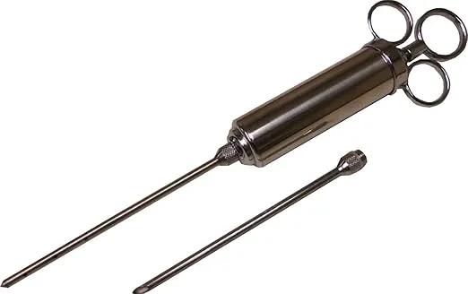 King Kooker TI12S Stainless Steel Injector, 2-Ounce