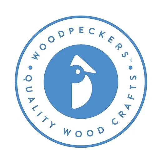 6 mm Baltic Birch Plywood 1/4 x 12 x 24 Inch, Box of 25 B/BB Grade Craft Wood, Stronger Than Basswood Sheets, for Laser, CNC Cutting and Wood Burning, by Woodpeckers