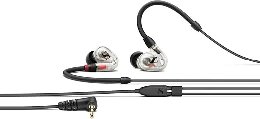 SENNHEISER In- Ear Audio Monitor, Clear, Wired (508941)