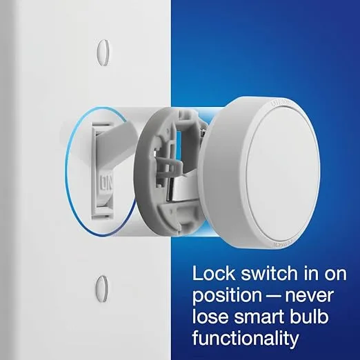 Lutron Aurora Smart Bulb Dimmer Switch with Screwdriver | for Philips Hue Smart Bulbs | Z3-1BRL-WH-L0-A | White