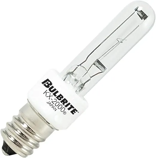 Bulbrite KX60CL/E12 Candelabra Screw Base (E12) Light Bulb, 1 Count (Pack of 1), Clear