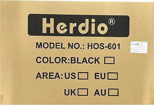 Herdio 6.5 Inches Outdoor Speakers Wired Waterproof Passive,Wall Mount Speakers with 800 Watts Powerful Bass for Home Patio Garden Covered Deck,All-Weather Durability,Black(2 Pairs)