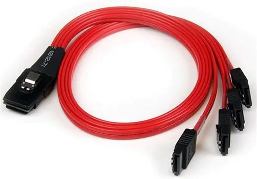 StarTech.com 50cm SFF-8087 to 4x SATA - Internal Mini SAS to SATA Reverse Cable - internal Mini SAS to SATA (SAS8087S4R50)