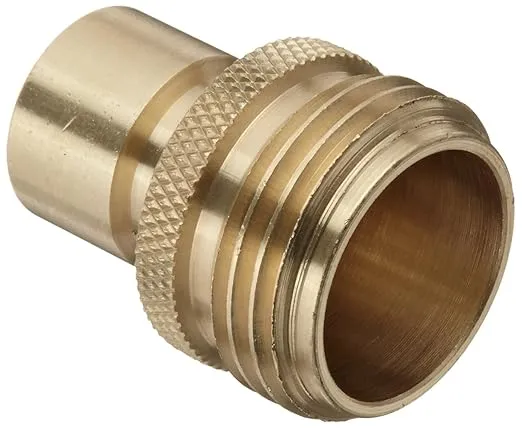 Dixon DGH7P Brass Quick-Connect Fitting, Garden Hose Male Plug, 200 psi Pressure