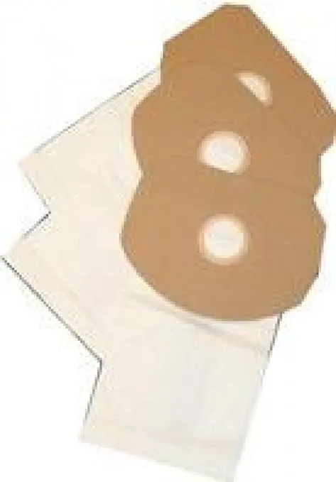 Powr-Flite C352-2500 PF600BP Backpack Paper Bag, 6 Quart (Pack of 10)
