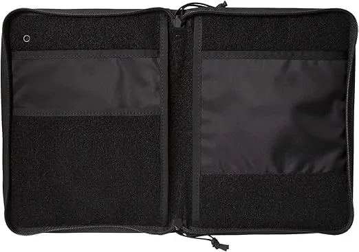 Tactical Leaderbook Cover System, Zippered, Fits notebooks from 9 x 6” up to 9.75 x 7