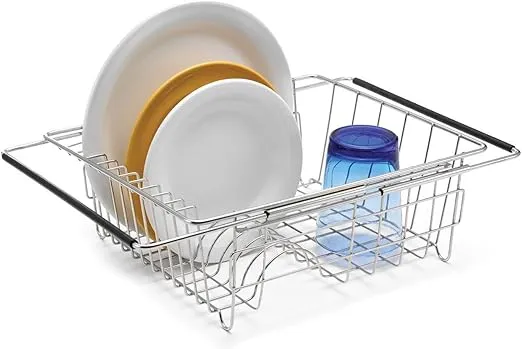 Polder Stainless-Steel Sink Dish Rack