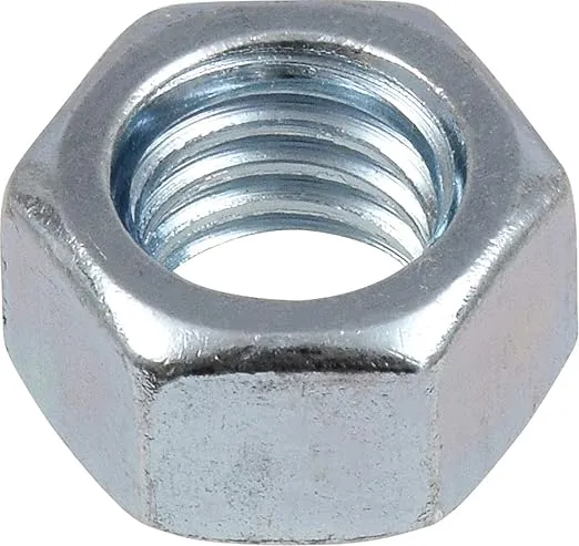 Hillman 160514 Grade 5 Coarse Finish Hex Nut, 3/4 X 10-Inch, 20-Pack, 10 inches, Zinc