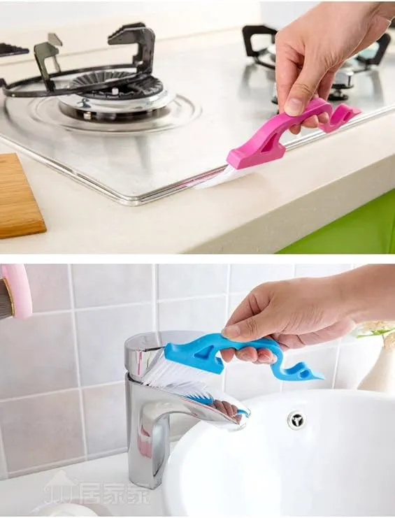 The 2 in 1 Window and Sliding Door Track Cleaning Brushes