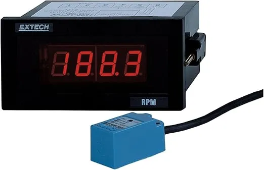 Extech 461950 Panel Mount Tachometer