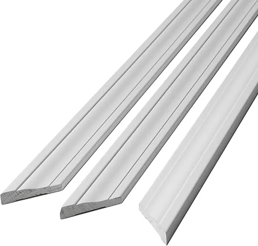 UFP-Edge WM356 2.25 in. x 7 ft. White Prefinished Finger Jointed Door Casing Set