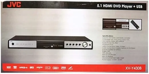 JVC XV-Y430B DVD Player