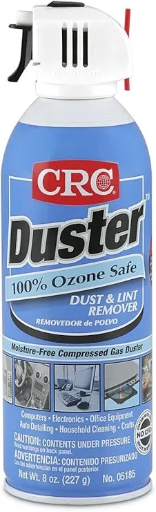 CRC Duster Moisture-Free Dust & Lint Remover, 8 Wt Oz