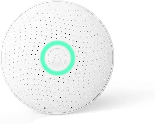 Airthings 2930 Wave Plus - Radon & Air Quality Monitor, Battery Powered (CO2, VOC, Humidity, Temp, Pressure)