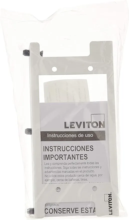 Leviton 47612-MMA WH MULTI-MEDIA ADAPT BRKT