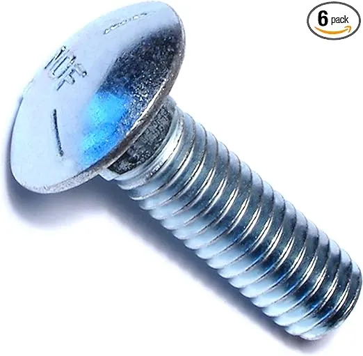 014973453220 Carriage Bolt Grade 5, 7/16-14 x 1-1/2, Piece-6