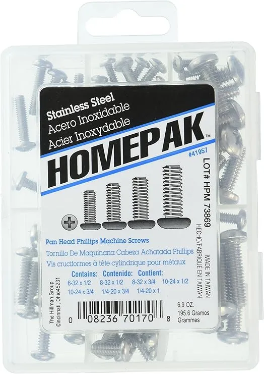 41957 Pan Head Phillips Machine Screws