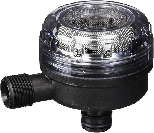 XYLEM Flojet 01740014A 1/2" Pump Strainer, Black