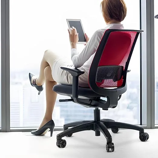 VEVOR Office Chair Base Replacement, 28", 2500 lbs Static Load Capacity, Heavy Duty Universal Computer Desk Chair Stool Base Part with 5 Casters and Reinforced Legs, Desk Chair Base Replacement, Black