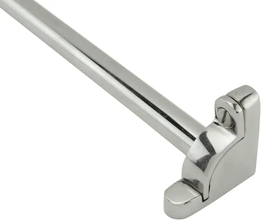Renovators Supply - Stair Rods for Carpet Runners - Polished Nickel Over Brass Stair Runner Rods - Holder Bracket Hardware Included to Secure Carpet Runners - 39.6 Inches, Pack of 13