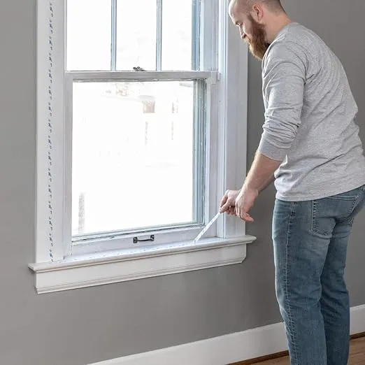 Duck Brand Indoor 5-Window Shrink Film Insulator Kit, 62-Inch x 210-Inch, 286217