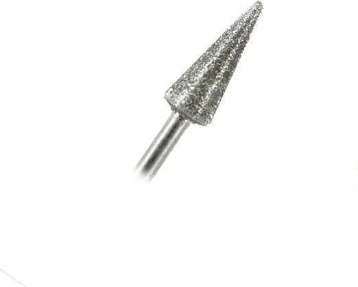 Medicool Diamond Cone Medium Bit -B-52- for Manicure and Pedicure Acrylic Silk Fiberglass and Gel Nail | B-52
