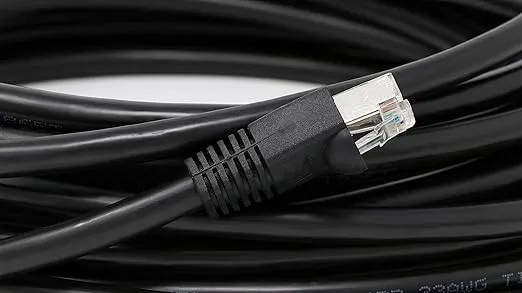 Ultra Spec Cables 200ft Cat5e Outdoor Waterproof Ethernet Cable Direct Burial Shielded (Pure Copper)