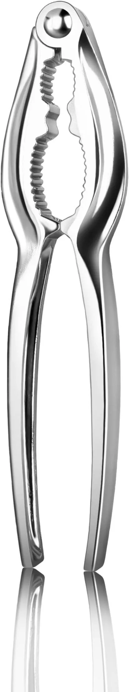 New Star Foodservice 24142 Chrome Plated Zinc Alloy Lobster Cracker, 6.25-Inch, Set of 6