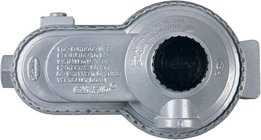 JR Products 07-30385 Low Pressure Two-Stage LP Gas Regulator