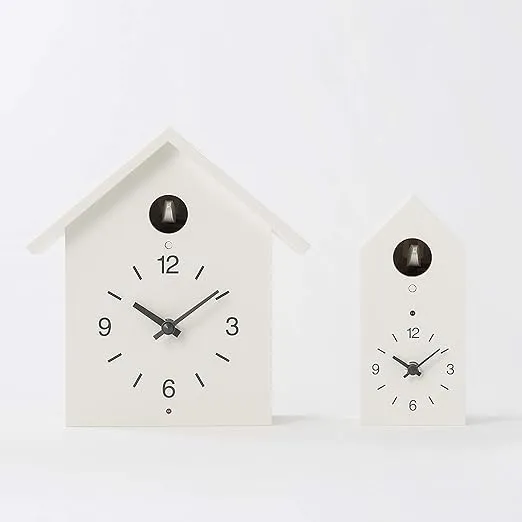 MUJI Cuckoo Clock, White, Medium