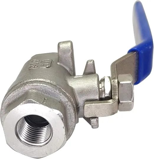 1/4" Female Ball Valve NPT Thread 316 Stainless Steel Full Port Ball Valve WOG1000