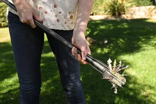 Yard Butler Rocket Weeder - Manual Weeder Tool for Lawn Care - Durable Weeding Tool for Gardening - Standing Weed Puller Tool for Efficient Yard Work - Gardening Hand Tool - RKT-1000