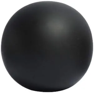 Urbanest Ball Lamp Finial for Lamp Shades, 1-1/4-inch Diameter (Black)