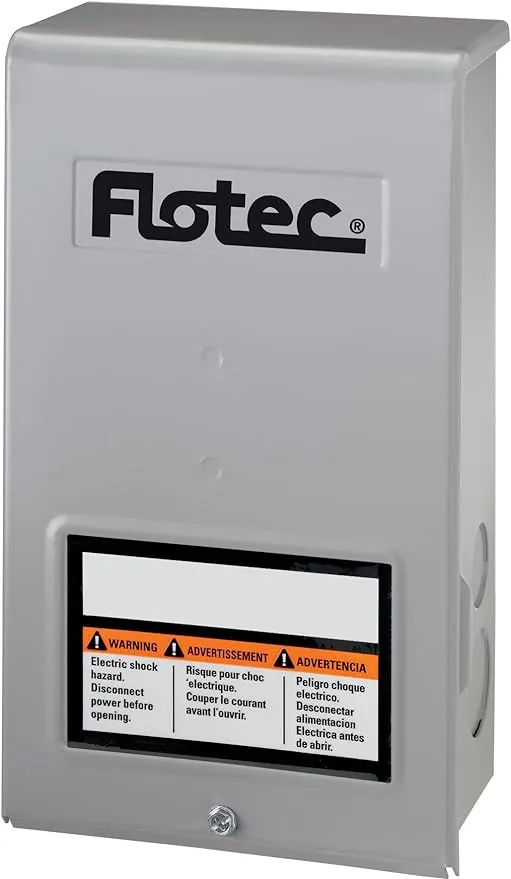 Flotec FP217-812 Parts2O Pentek Heavy Duty Submersible Well Pump Control Box, 230 V, 1 Hp, No 4