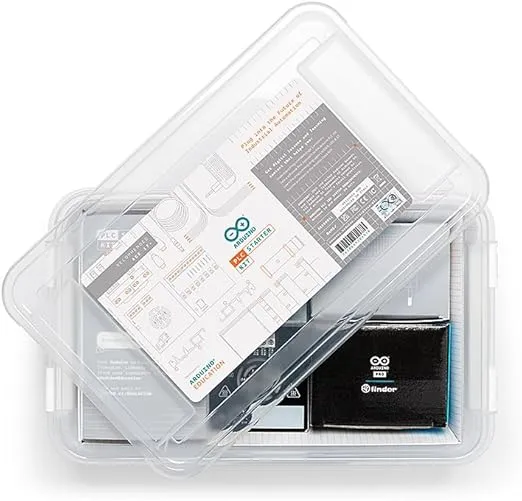 Arduino PLC Starter Kit [AKX00051] - Includes Opta, Wi-Fi, Bluetooth, I/O & 20 Hours of Online Content for Industrial Automation Learning, Plus Integration with Arduino Cloud