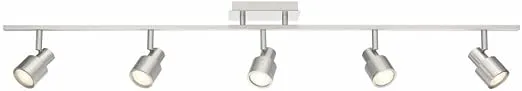 Access Lighting 63075LEDDLP-BS Lincoln Track Light, Brushed Steel