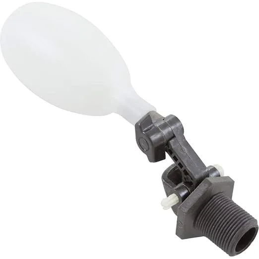 Custom Molded Products Water Leveler FloatValve 1/2In, Thermoplastic #25504-000-200