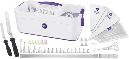 Wilton Decorator Preferred Cake Decorating Set, 48-Piece