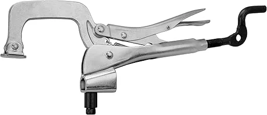 PTT934K Inserta Plier, Table Mount Clamp, Rear Crank Handle, 5/8" Insert Diameter, 3-3/8" Throat Depth
