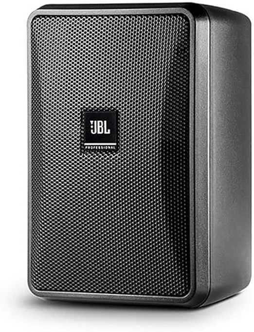 JBL Professional Control 23-1 Ultra-Compact 8-Ohm Indoor/Outdoor Background/Foreground Speaker, Black, Sold as Pair