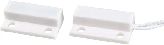 uxcell Surface Mount Wired NC Door Sensor Alarm Magnetic Reed Switch White MC-38