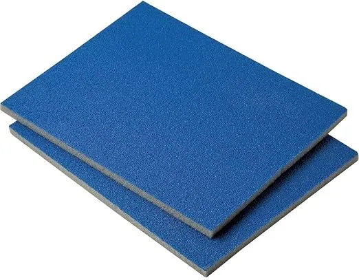 Norton 82081 5X Premium Contour Sanding Pad, 120-Grit, Medium, 2-Pack