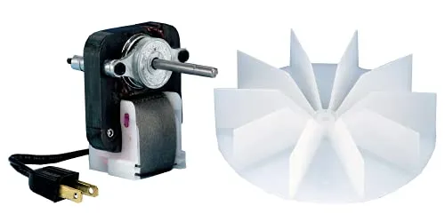 Universal Bathroom Vent Fan Motor Kit Compatible with Nutone Br/oan 50CFM 120V (65878)