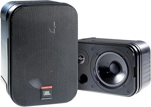 JBL Professional High Performance 2-Way Professional Compact Loudspeaker System, Black, Sold as Pair (C1PRO), 9.30 x 6.30 x 5.60 inches