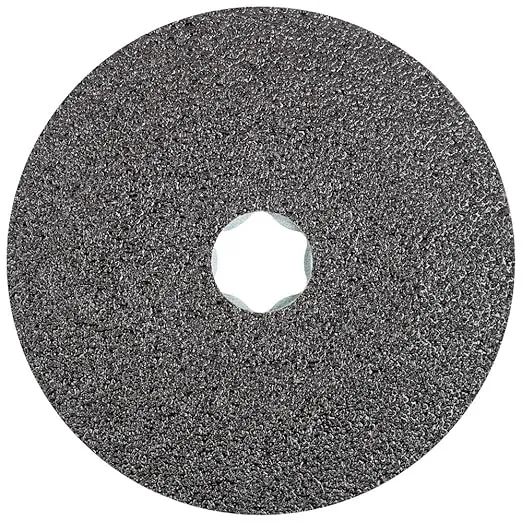 PFERD COMBICLICK Fibre Disc, 25 pc. | 4-1/2 inch Dia. | 36 grit | Silicon Carbide SiC | 40021 - for Universal Grinding Work on Hard Non-Ferrous Metals