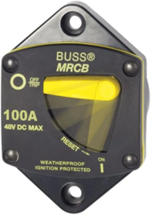 Blue Sea 7044 187 Series 100 Amp Marine Thermal Circuit Breaker Marine RV Boating Accessories